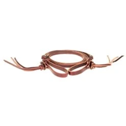 Nrs Tack Latigo Roping Rein W/Blood Knot