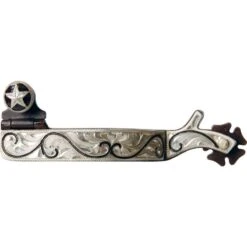 NRS Antique Spurs With Scroll Overlay