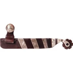 NRS Antique Silver Angle Spurs