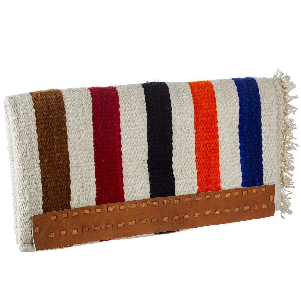 NRS Casa Zia 28x28 Barrel Saddle Blanket 1 NRS Casa Zia 28x28 Barrel Saddle Blanket