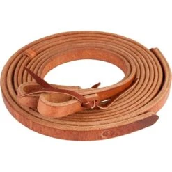 Nrs Tack Hand Rubbed 3/4in X 8ft Split Reins
