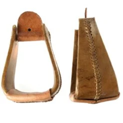 Nrs 6 NRS 4 Inch Deep Roper Wood Stirrup