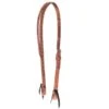 NRS Split Ear Navy Buckstitch Headstall