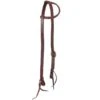 NRS Tack Medium Oiled Single Ear Headstall With Single Buckle