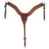 Nrs Competitors Chocolate Roughout Roper Breast Collar