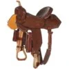 Nrs Competitors NRS Competitor Series Chocolate Half Breed Barrel Racing Saddle