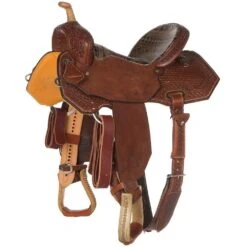Nrs Competitors NRS Competitor Series Chocolate Half Breed Barrel Racing Saddle