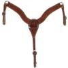 Nrs Competitors Chestnut Roughout Contoured Breast Collar