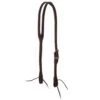Nrs Tack Latigo Double Ply And Stitched Slot Ear Headstall