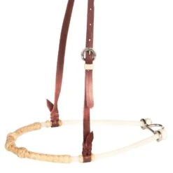 NRS Rawhide Knotted Single Rope Noseband
