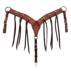 NRS Roughout Tassel Breast Collar -Nrs BC234ROT 1