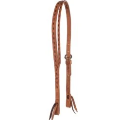 NRS Split Ear Latigo Buckstitch Headstall -Nrs HDS125 3 4 2