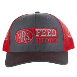NRS Feed Store Gray Embroidery Logo Cap -Nrs NRS 091 09 5
