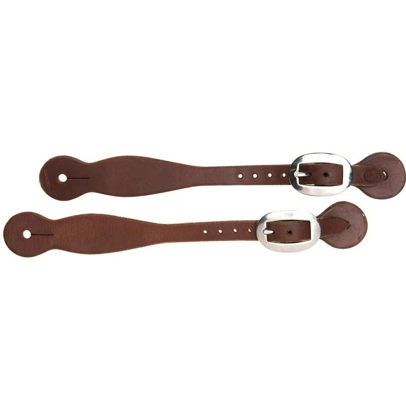 Nrs Tack Ranch Hand Series Oiled Straight Spur Straps 2 Nrs Tack Ranch Hand Series Oiled Straight Spur Straps - Image 2