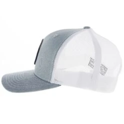 NRS Mens Heather Grey White And Logo Cap -Nrs NRS CAP23 11 03