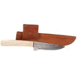 Nrs Ranch Knives Cowtown Knife Eldorado W/ Plain Horizontal Sheath 6 Nrs Ranch Knives Cowtown Knife Eldorado W/ Plain Horizontal Sheath -Nrs NRS EKPHS 5