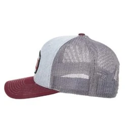 NRS Ranch Grey And Maroon Cap -Nrs NRS HGCHM 22C 3