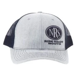 NRS Ride Ready Gray And Navy Cap -Nrs NRS RIDE GN 1