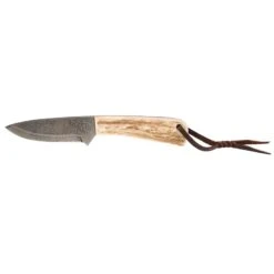 Nrs Ranch Knives Cowtown Tombstone Knife W/ Plain Leather Sheath -Nrs NRS TKPS 4