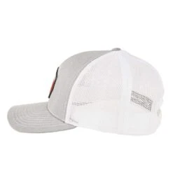 NRS Ranch Patch Grey And White Cap -Nrs NRSC 112 22B 3