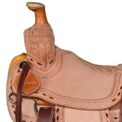 NRS Kids Rough Out With Buckstitch Ranch Saddle 9 NRS Kids Rough Out With Buckstitch Ranch Saddle -Nrs RK019 4