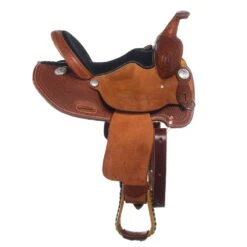 NRS Barrel Racer Youth Saddle With Padded Seat -Nrs RK020 2