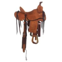NRS Strip Down Ranch Youth Saddle Heavy Oil -Nrs RK021 2
