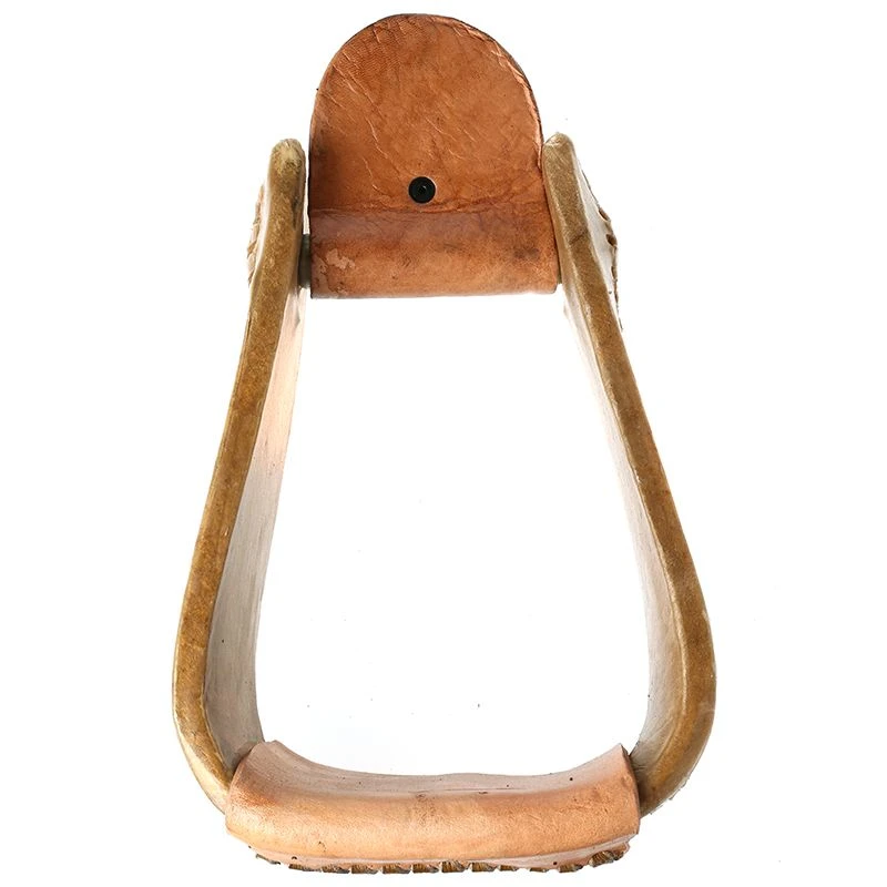 NRS 4 Inch Deep Roper Wood Stirrup 2 NRS 4 Inch Deep Roper Wood Stirrup - Image 2