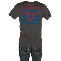 NRS Team Roper Grey Texas Logo Tee 5 NRS Team Roper Grey Texas Logo Tee -Nrs TRT 0320 04 2